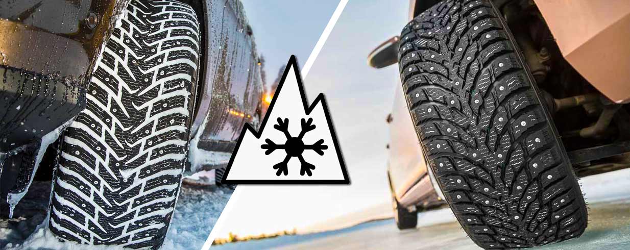 Зимние шипованные шины: безопасность и эффективность в северных регионах